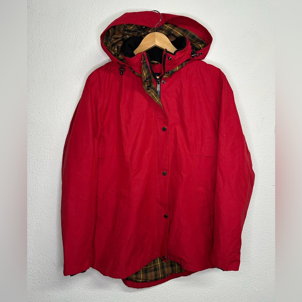 Pendleton Red Ski Jacket With Hood - image 1